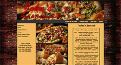 Desktop Screenshot of johnspizzafairlawn.com